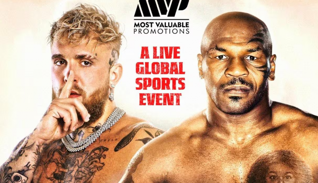 Mike Tyson vs Jake Paul ver luta ao vivo online