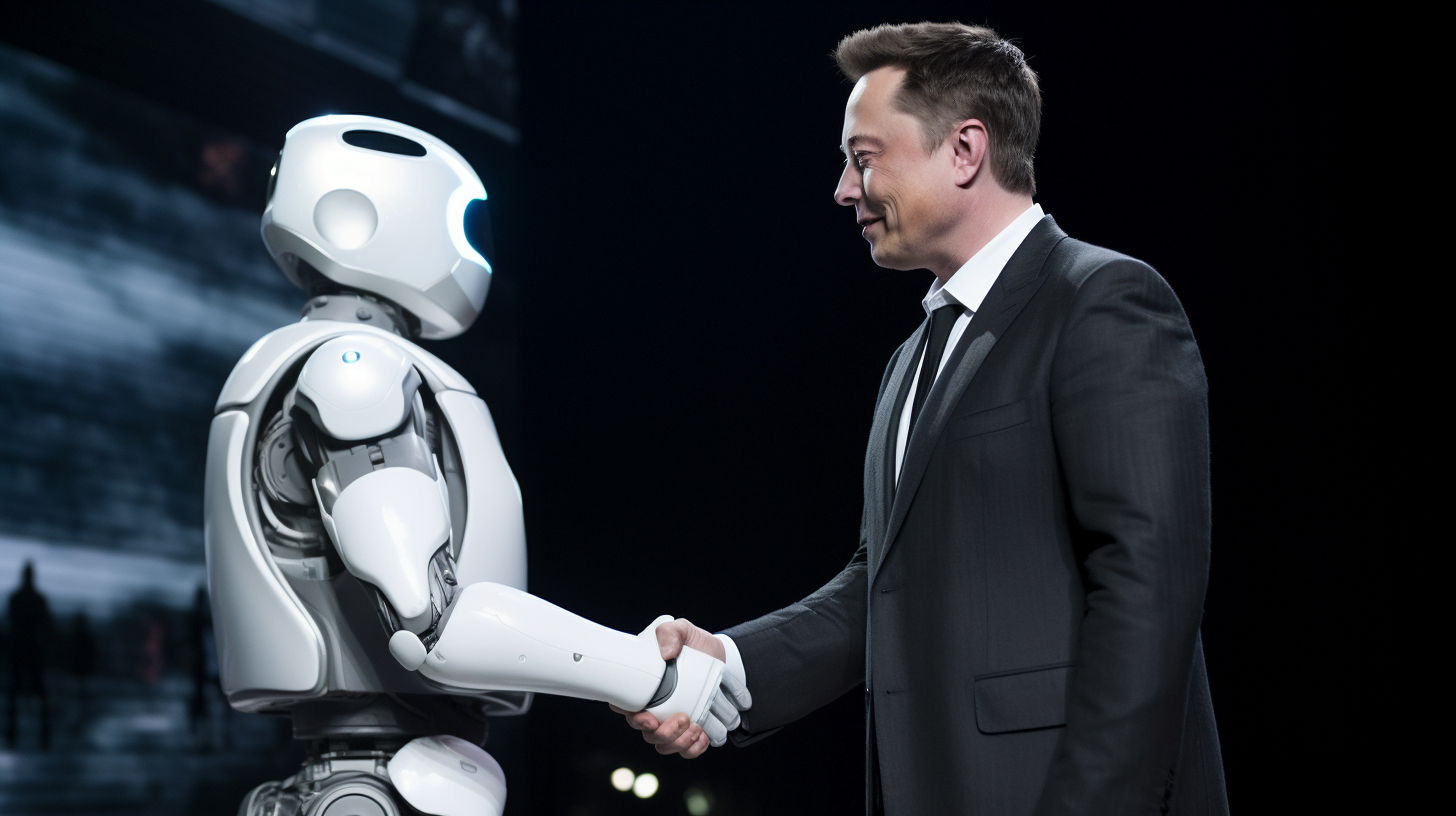 Elon Musk Robot