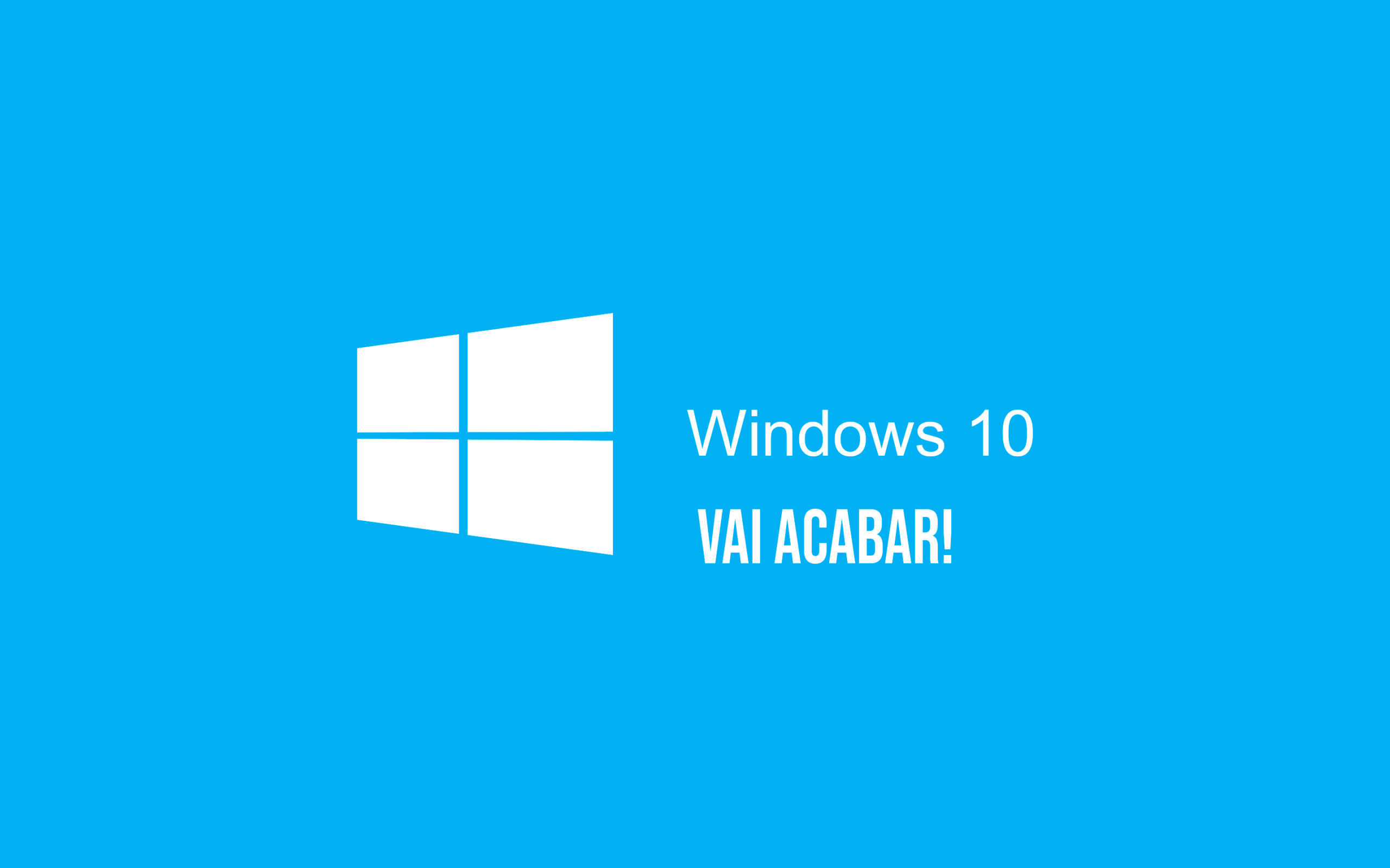 Fim do Suporte para o Windows 10